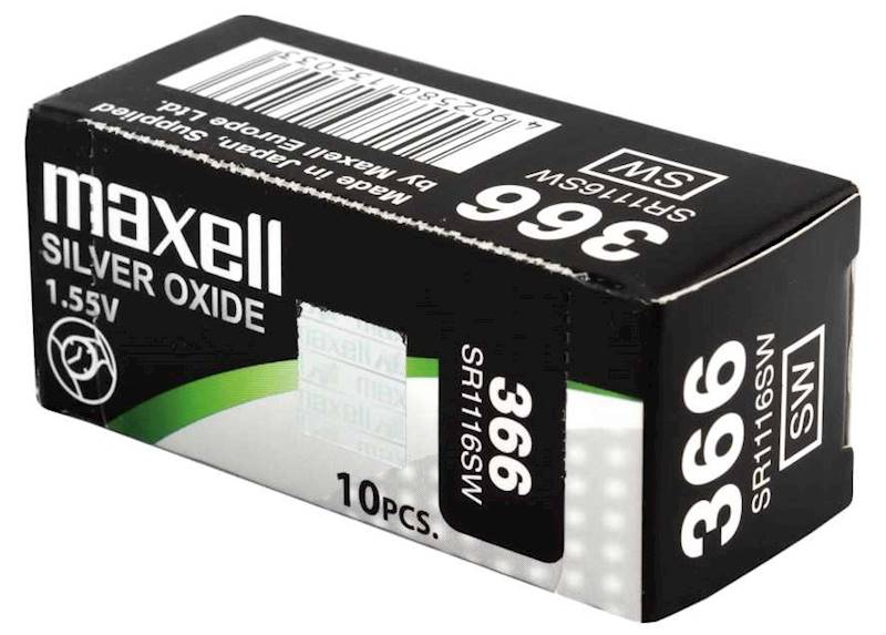 Baterie MAXELL SR 1116 SW / 366 /10 /100