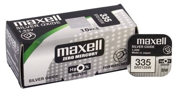 Baterie MAXELL SR 512 /335 /10 /100