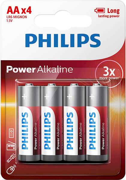 Baterie PHILIPS LR6/4/ BL PowerLIFE /48