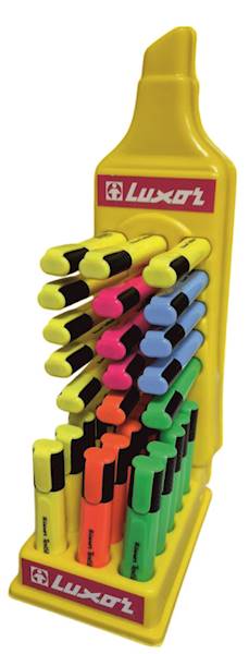 Textliter LUXOR MIX color 4010 BOX=30 szt