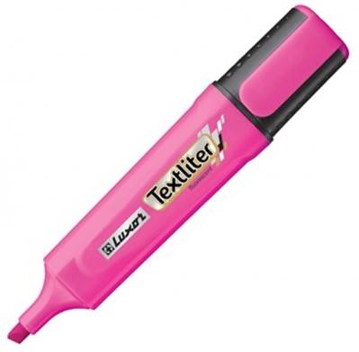 Textliter LUXOR PINK 4014 opk=12 szt