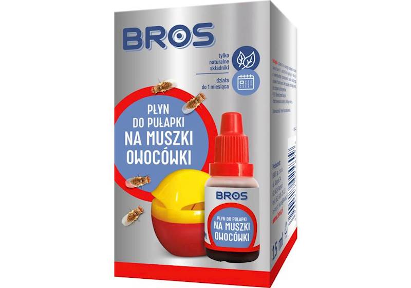 BROS - płyn do pułapki na muszki owocówki 15ml