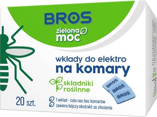 BROS - Zielona Moc Wkłady do elektro na komary ...