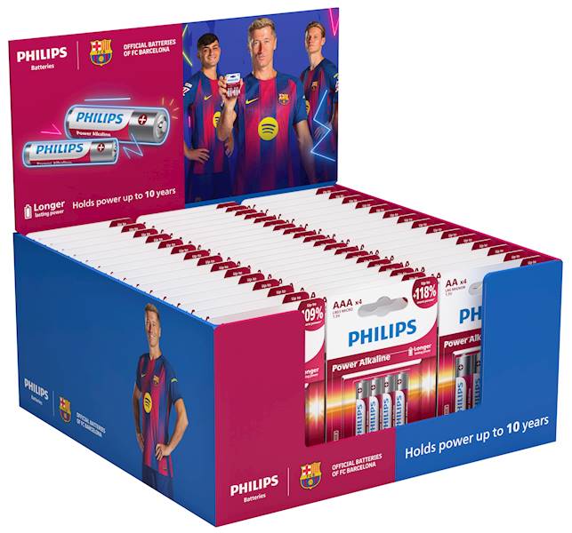 . Baterie PHILIPS PowerLIFE LR03/4 /20 ZESTAW
