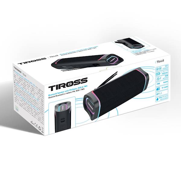 Głośnik TIROSS TS-468 USB z Radiem