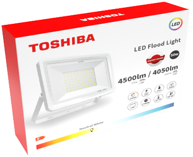 Naświetlacz TOSHIBA FLODLIGHT 50W 4050lm 4000K /W