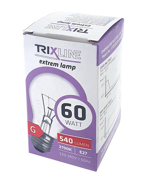 Żarówka E27 / 60W A60 TRIXLINE Specjal.