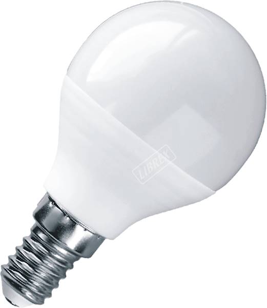 Led ONELUX E14 5W 470 lm CW 6500K kulka G45 40W