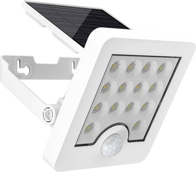 .Lampa NFLS11 ONELUX SOLARNA WALL 5W biała