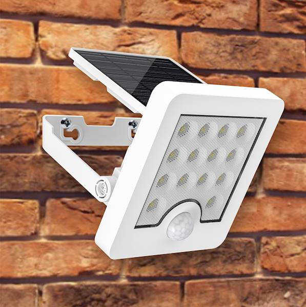 .Lampa NFLS11 ONELUX SOLARNA WALL 5W biała