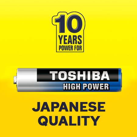 Baterie TOSHIBA LR03/ B20 HIGH Power AAA /10-80/