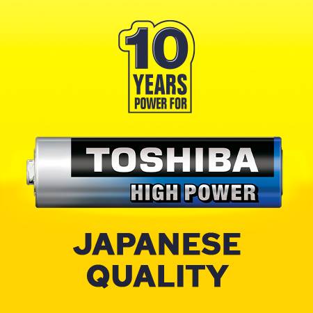 Baterie TOSHIBA LR06/ B20 HIGH Power AA /10-80/