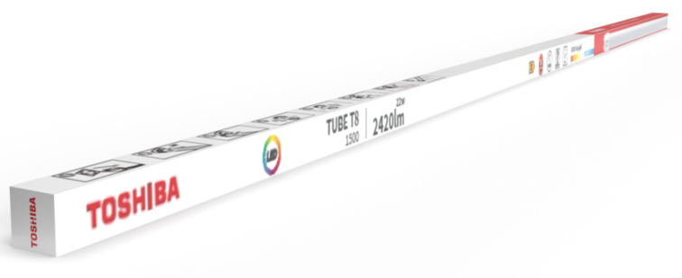 Led TOSHIBA T8 22W 2200lm 1500mm 5000K /25 (Z)
