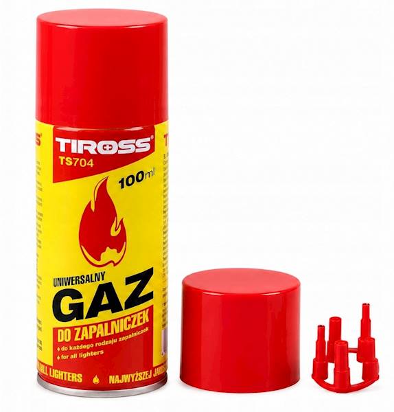 Gaz do zapalniczek TIROSS TS704  100  Ml /25