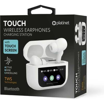 Słuchawki Platinet Tws Earph.Touch Display PM1005W