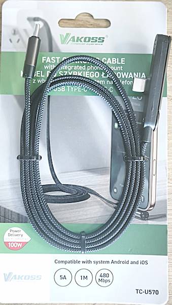 kabel-stojak usb  C-C  240w TC-U570