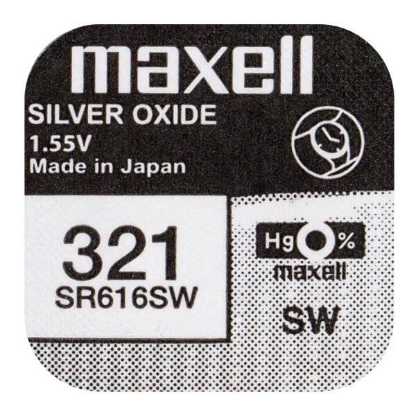Baterie MAXELL SR 616 / 321 /10 /100