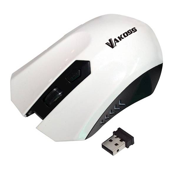 VAKOSS Mysz Optyczna 658 UW BIAŁA