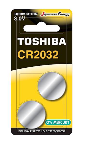 Baterie TOSHIBA CR 2032 / BL2 /20-200/