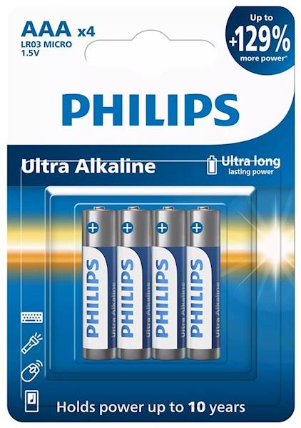 Baterie PHILIPS LR03/4 BL EXTREME /ULTRA /48-144/