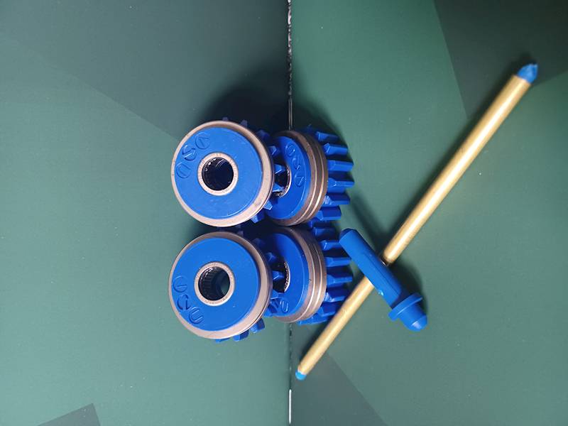 MIGATRONIC ZESTAW ROLEK 1,0 V ŁOŻYSKOWANE/WZMOCNIONE