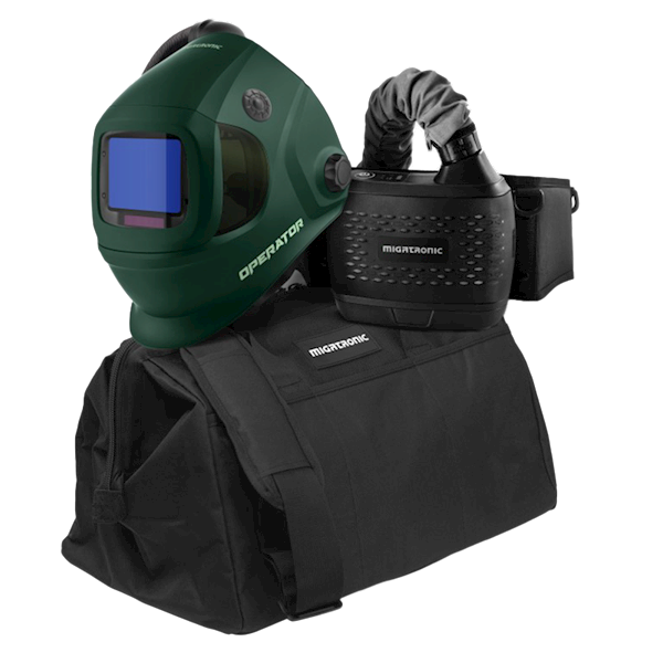 MIGATRONIC PRZYŁBICA OPERATOR Z NAWIEWEM GREEN/BLACK