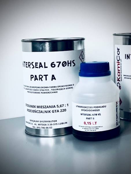 INTERSEAL 670HS GREY PART A+B ZESTAW 1 LT
