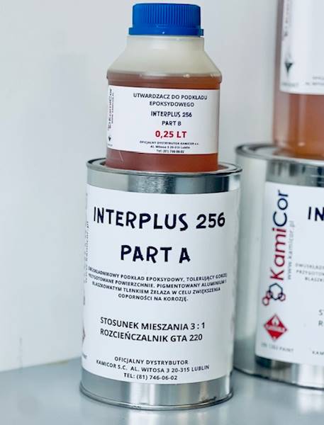 INTERPLUS 256 RED ALU PART A+B  ZESTAW 1 LT