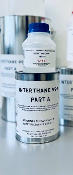 INTERTHANE 990 RAL 9010 PART A+B ZESTAW 1 LT