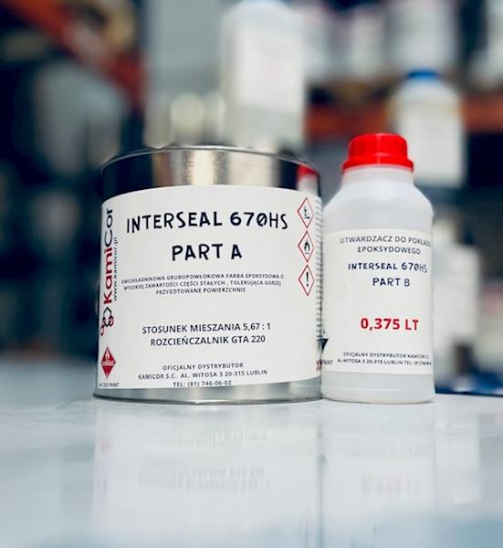 INTERSEAL 670HS ALU PART A+B ZESTAW 2,5 LT