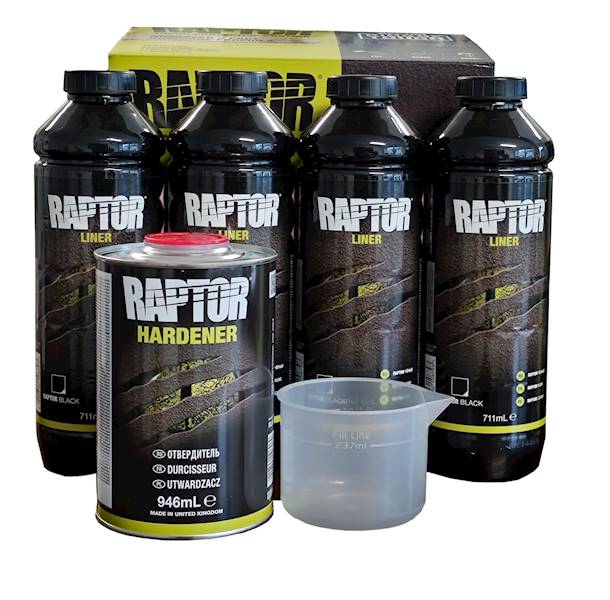 RAPTOR 4 LT ZESTAW BLACK RLB/S4