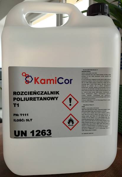 ROZCIEŃCZALNIK POLIURETANOWY T1 5LT