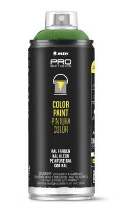 MONTANA PRO AKRYL SPRAY RAL 9005 400ml POŁYSK