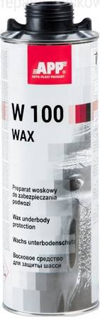 APP W100  WAX PODWOZIE ANTRACYT, 1 LT 