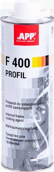 APP F400 WOSK PROFIL TRANSPARENTY, 1 LT 