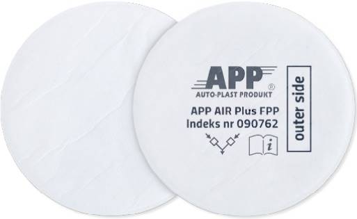 APP AIR PLUS FPP FILTR PŁASKI PRZECIWPYŁ  OP 10SZT