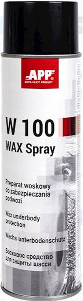 APP B100 AUTOBIT SPRAY PODWOZIE BITUM, 0,5 LT 