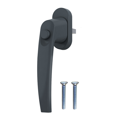Klamka z przyciskiem VICTORY Antracyt ral 7016