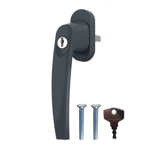 Klamka z kluczykiem VICTORY Antracyt ral 7016