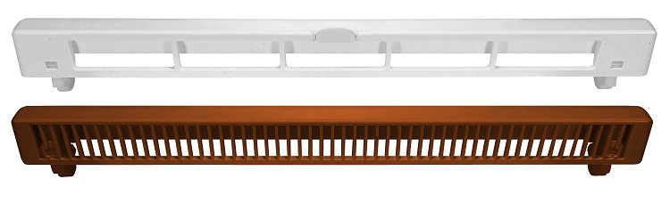 Nawiewnik Slimline 2000 Jasny Brąz/Biały