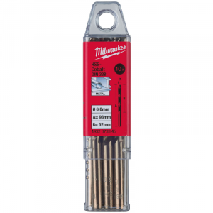 Wiertła do metalu HSS-G CO 4,0 mm (10 szt.)
