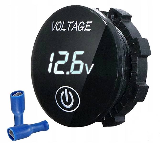 WOLTOMIERZ LED DOTYKOWY 5-48VDC BIAŁY