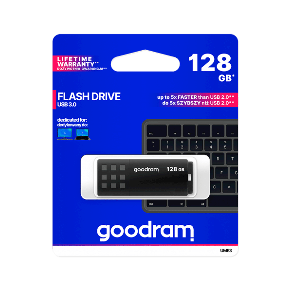 PENDRIVE 128GB USB 3.0 CZARNY 