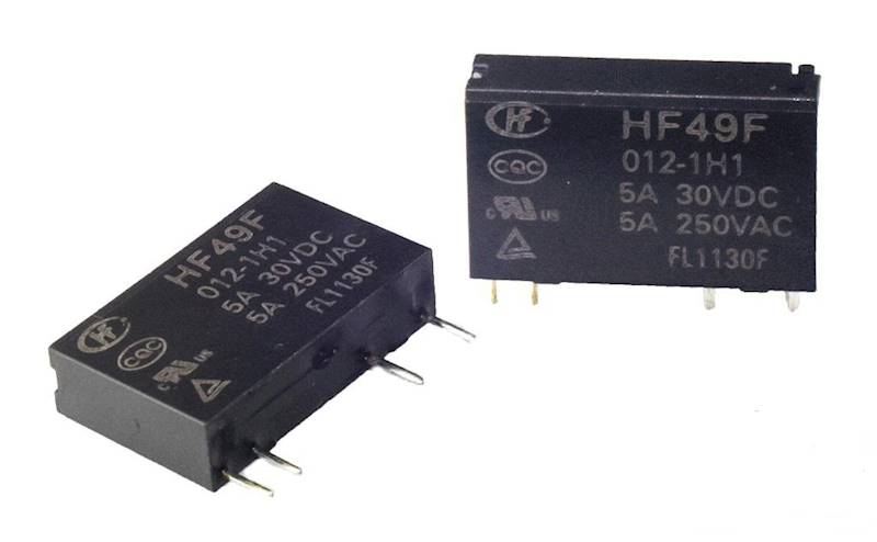 PRZEKAŹNIK 12V 5A JZD/HF49F 
