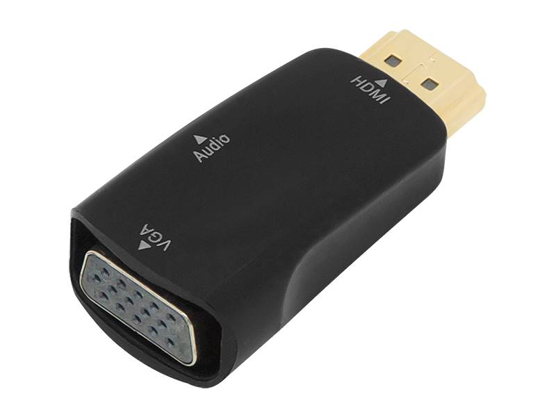 ADAPTER WTYK HDMI-GNIAZDO VGA+AUDIO