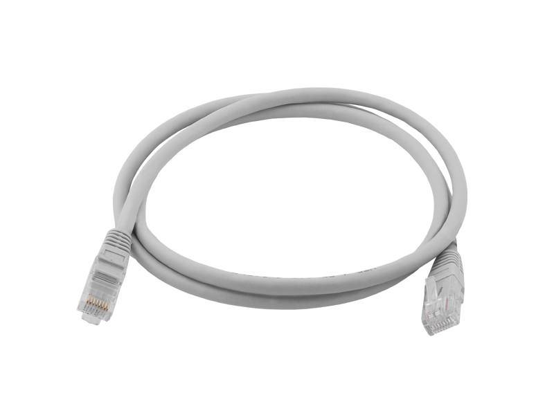 KABEL SIECIOWY KAT6 SZARY 0,5m