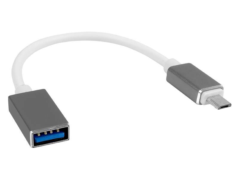 ADAPTER WTYK microUSB-GNIAZDO USB OTG