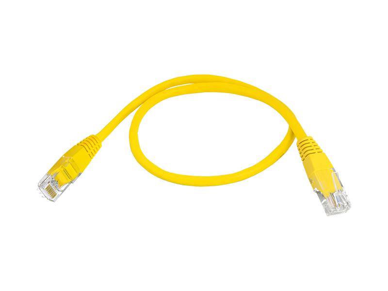 KABEL SIECIOWY KAT5 ŻÓŁTY 3m