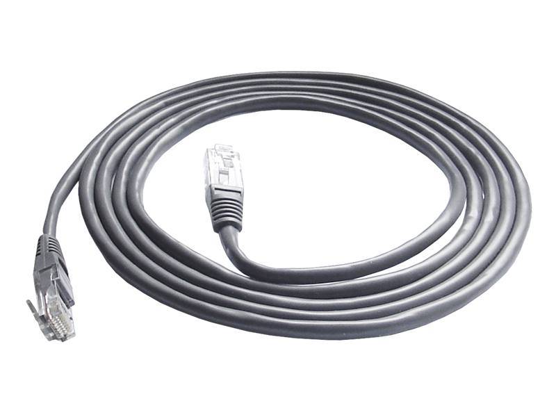 KABEL SIECIOWY KAT5 SZARY 3m