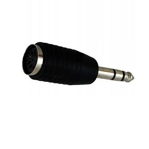 ADAPTER GNIAZDO DIN5-WTYK JACK6,3mm